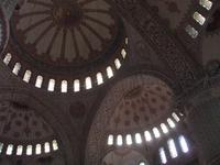 Deckengemälde der Blauen Moschee