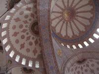 Deckengemälde der Blauen Moschee