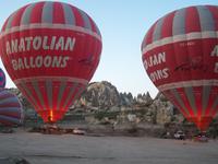 Auf zur Ballonfahrt über Kappadokien