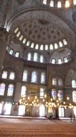 In der Blauen Moschee in Istanbul