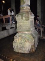 Yerebatan-Zisterne in Istanbul - Medusen