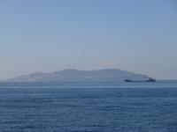 Blick vom asiatischen Teil Istanbuls zu den Prinzen-Inseln