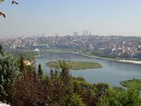 Blick vom Pierre Lotie-Café aufs Goldene Horn