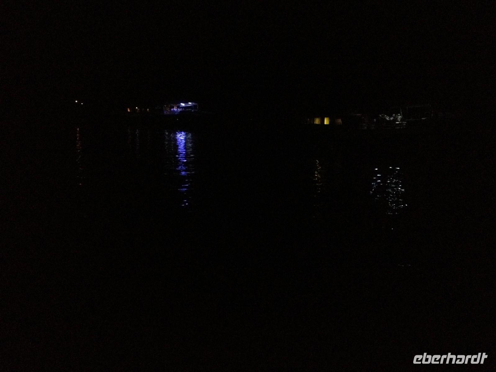 Spiegelung der anderen Schiffe