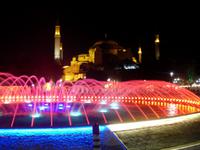 Hagia Sophia bei Nacht