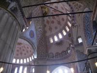 in der Sultan-Ahmet-Moschee