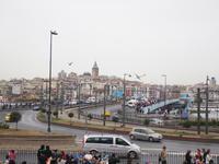 Blick auf Galatabrücke und -turm