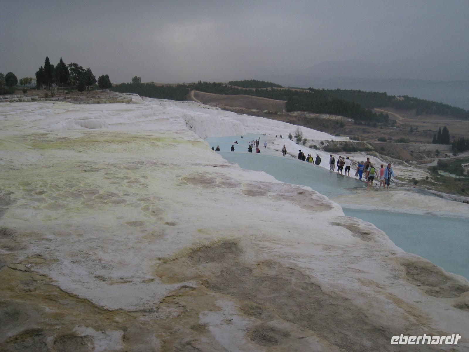 Pamukkale, Kalkterassen