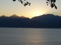 Sonnenuntergang in Antalya