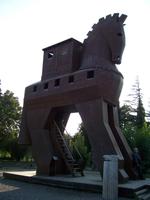 Das berühmte Pferd von Troja