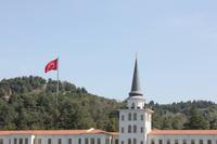 Während Bootsfahrt auf dem Bosporus
