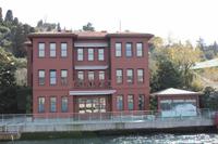 Während Bootsfahrt auf dem Bosporus