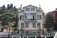 Während Bootsfahrt auf dem Bosporus