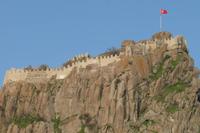 Blick am Morgen von der Hotelterrasse