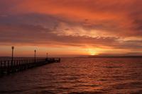 Sonnenuntergang über der Ägäis