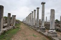 Säulen in Perge (Türkei)