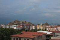 Blick vom Hotel „Cakmak Marble“ in Ayfon