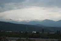 Schneebedeckte Berge in der Türkei