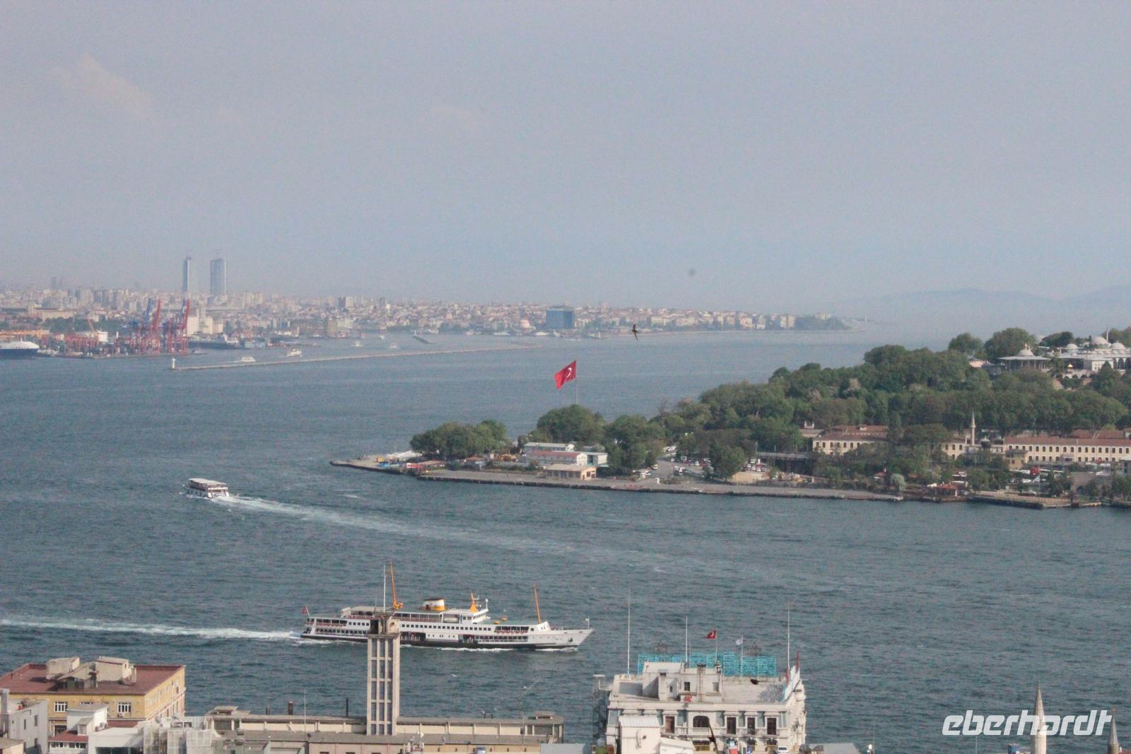 Blick vom Galata Turm