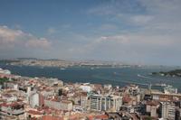 Panoramablick vom Galata Turm über Istanbul
