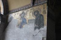 Wandgemälde in der Hagia Sophia