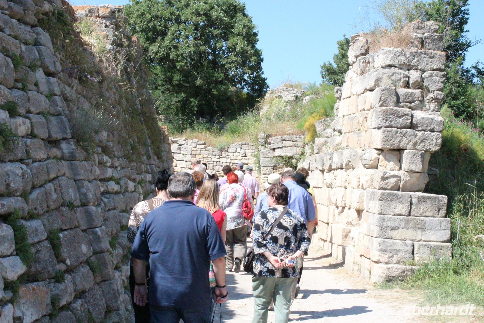 Mauerreste von Troja
