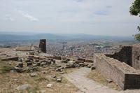 Blick nach Pergamon