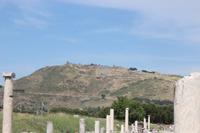 Blick von Asklepion zum Hangtheater (Akropolis)