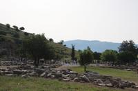 Blick in die Berge aus Ephesus