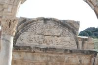 Wanddekoration in Ephesus