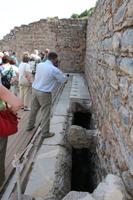 Antike Toilette in Ephesus