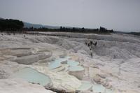 Kalksteinterrasse in Pamukkale