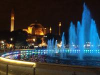 Hagia Sophia bei Nacht