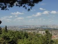 Blick vom Tannenhügel in Richtung Bosporus