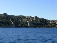 Bootsfahrt auf dem Bosporus (Festung Mehmeds II.)