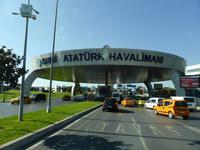 Ankunft am Istanbuler Flughafen  