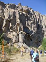 150 Meter Tiefe - Blick nach oben