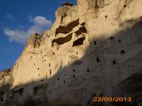 Höhlenwohnung und Taubenschläge