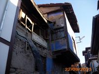 Zerfall der Häuser in Ankara
