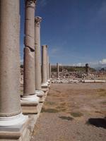 Säulenallee in Perge