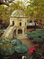 Innenhof des Seidenbasars in Bursa