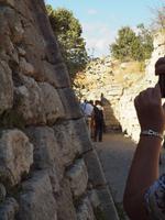 schräge Stadtmauer von Troja