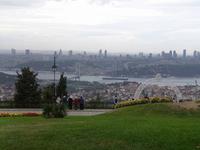 Blick vom Tannenhügel, dem höchsten Punkt Istanbuls