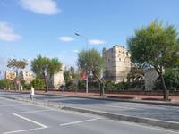 Entlang der ehemaligen Stadtmauer Konstantinopel