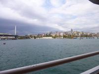 Mit unserem Privatboot geht's entlang dem Borporus bis zum Schwarzen Meer