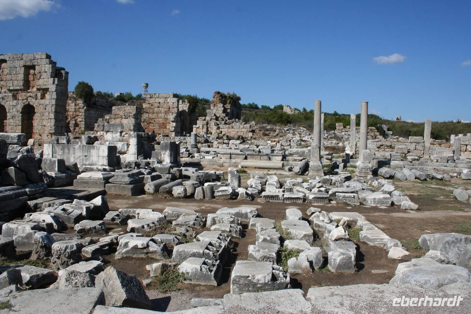 die antike Stadt Perge