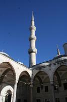 Innenhof der Blauen Moschee in Istanbul