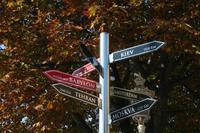 Wegweiser in Istanbul