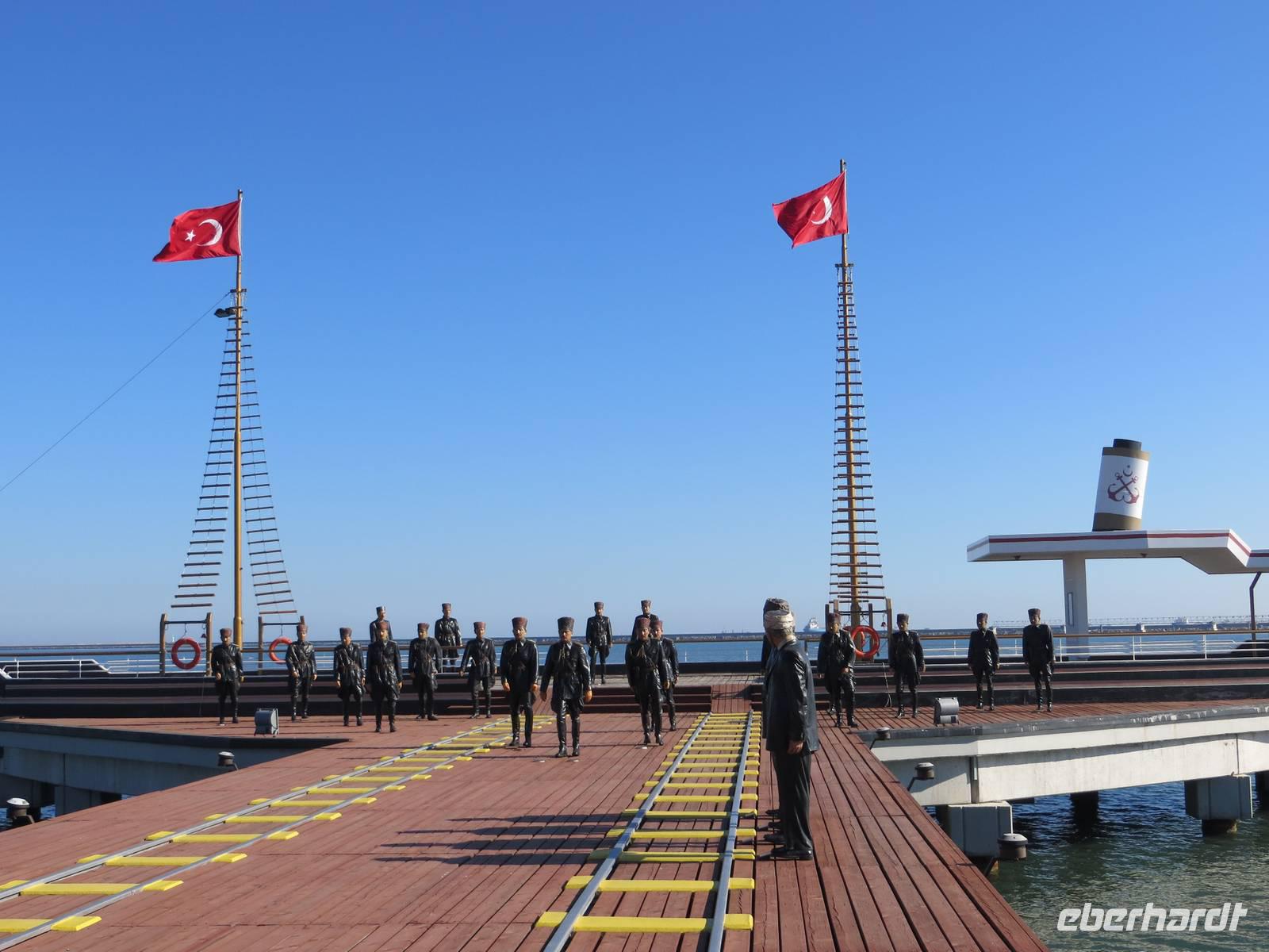 Samsun: Atatürk landet an