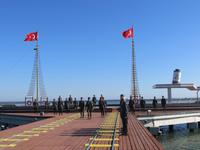 Samsun: Atatürk landet an